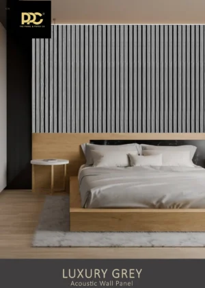 Grey Luxury Acoustic Wall Panel