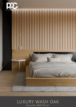 Wash Oak Luxury Acoustic Wall Panel