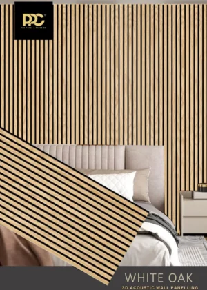 White Oak Acoustic Wall Panel