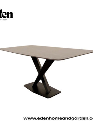 Apollo 1.6 Black Dining Table with Black Sintered Stone