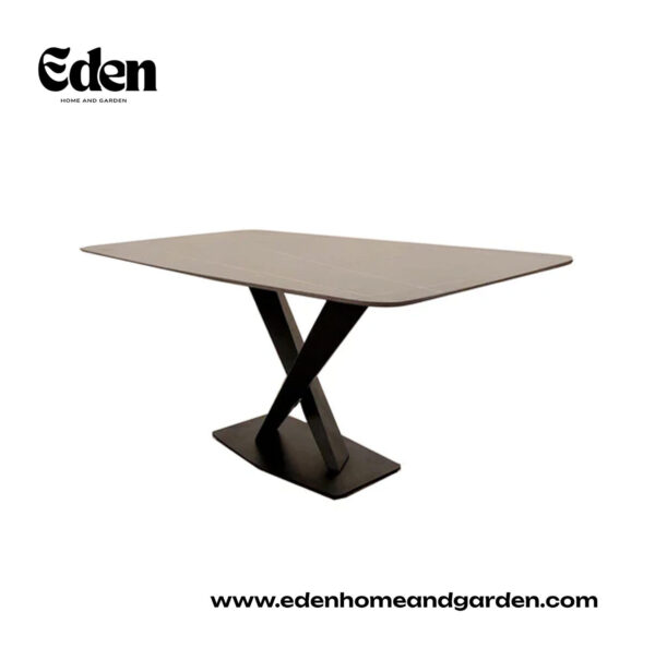 Apollo 1.6 Black Dining Table with Black Sintered Stone