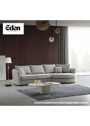 Aluxo Rubin Corner Chaise in Pebble Boucle