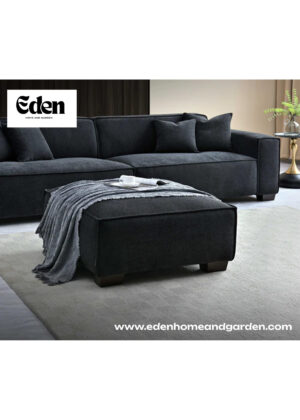 Aluxo Dakota Sofa Range Chaise in Midnight Boucle
