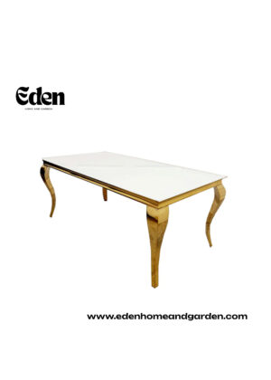 Louis Gold Dining Table