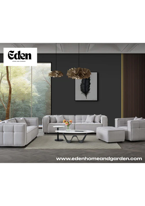Tribeca Sofa Range in Oatmeal Boucle Fabric
