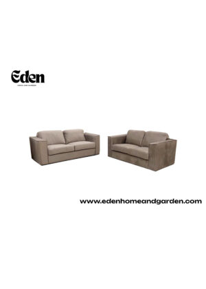Hudson 3 & 2 Seater Sofa with fixed back cushion