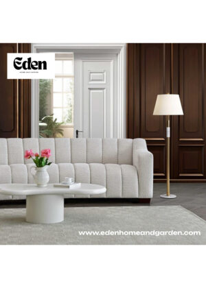 Aluxo Astoria 3 Seater Sofa in Oatmeal Boucle Fabric