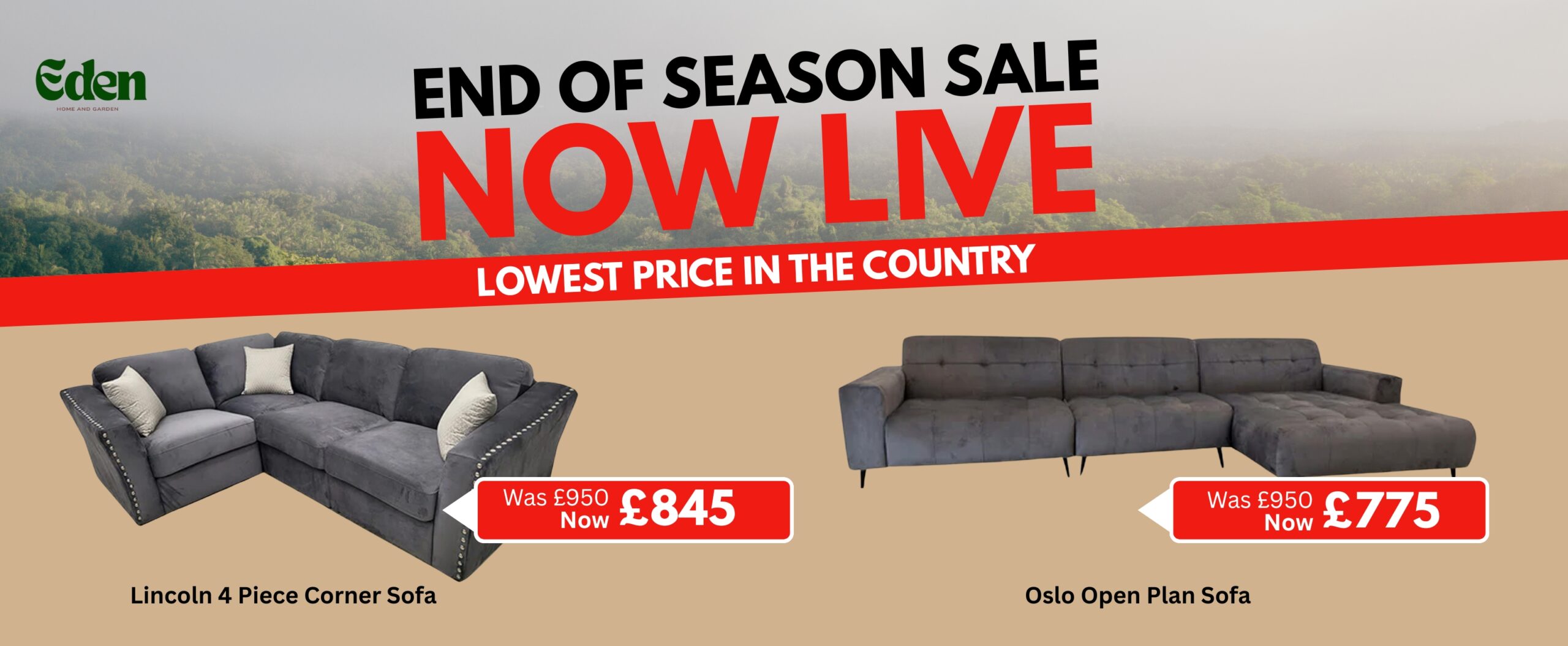 END OF SEASON SALE