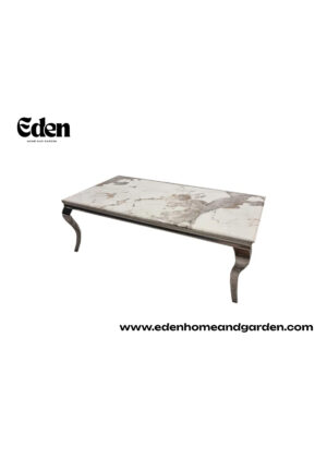 Louis Chrome Coffee Table