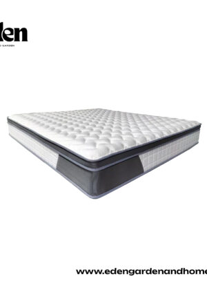 Aluxo Oasis 2000 Pocket Memory Pillow Top Mattress in a box