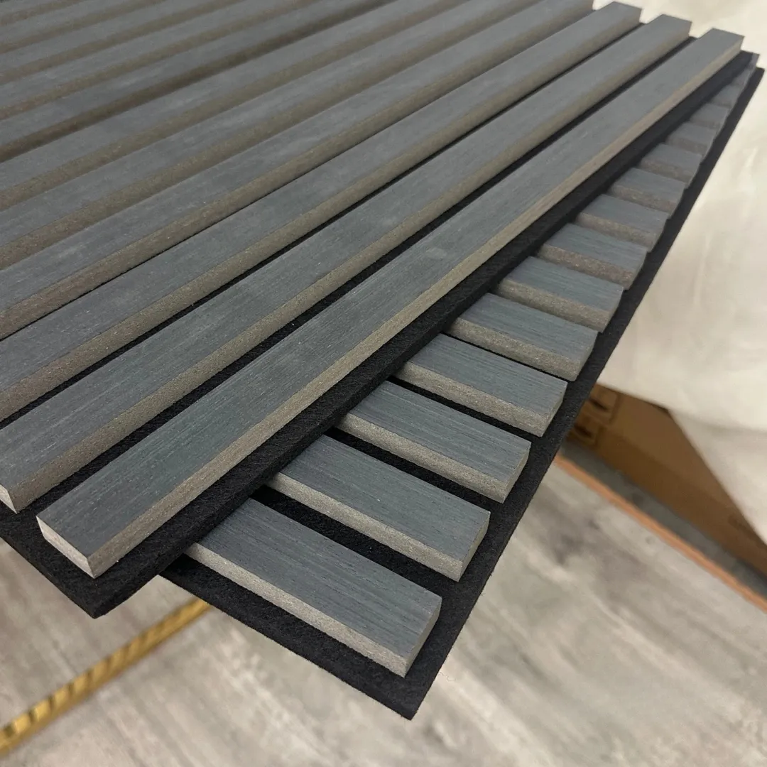 Acoustic Square Wall Panels 60cm x 60cm (4 Pack) - Black Oak - Image 3