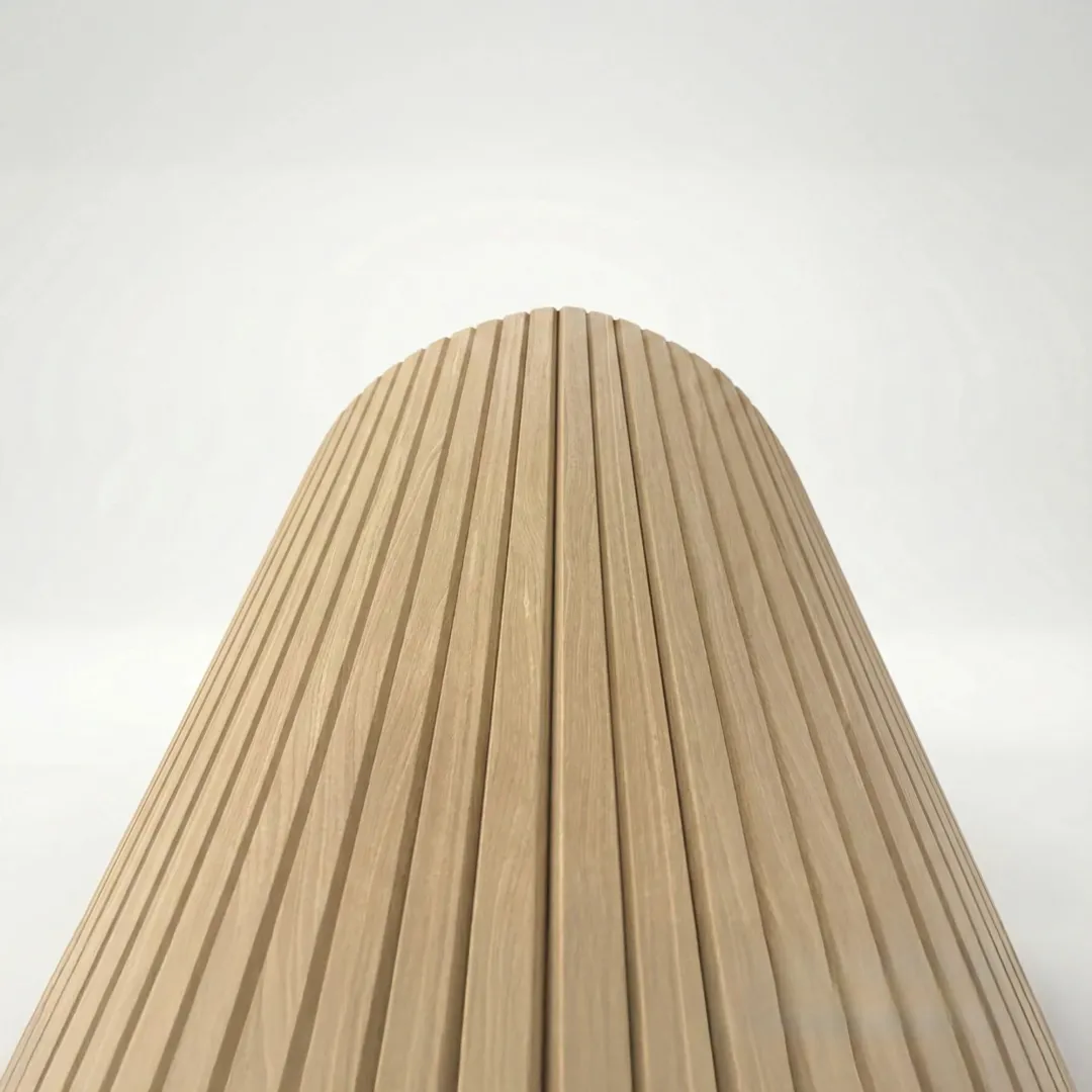 Flex Oak Slatted Wall Panel | Flexible Wood Slats 240cm x 60cm (Set of 2) - Image 3