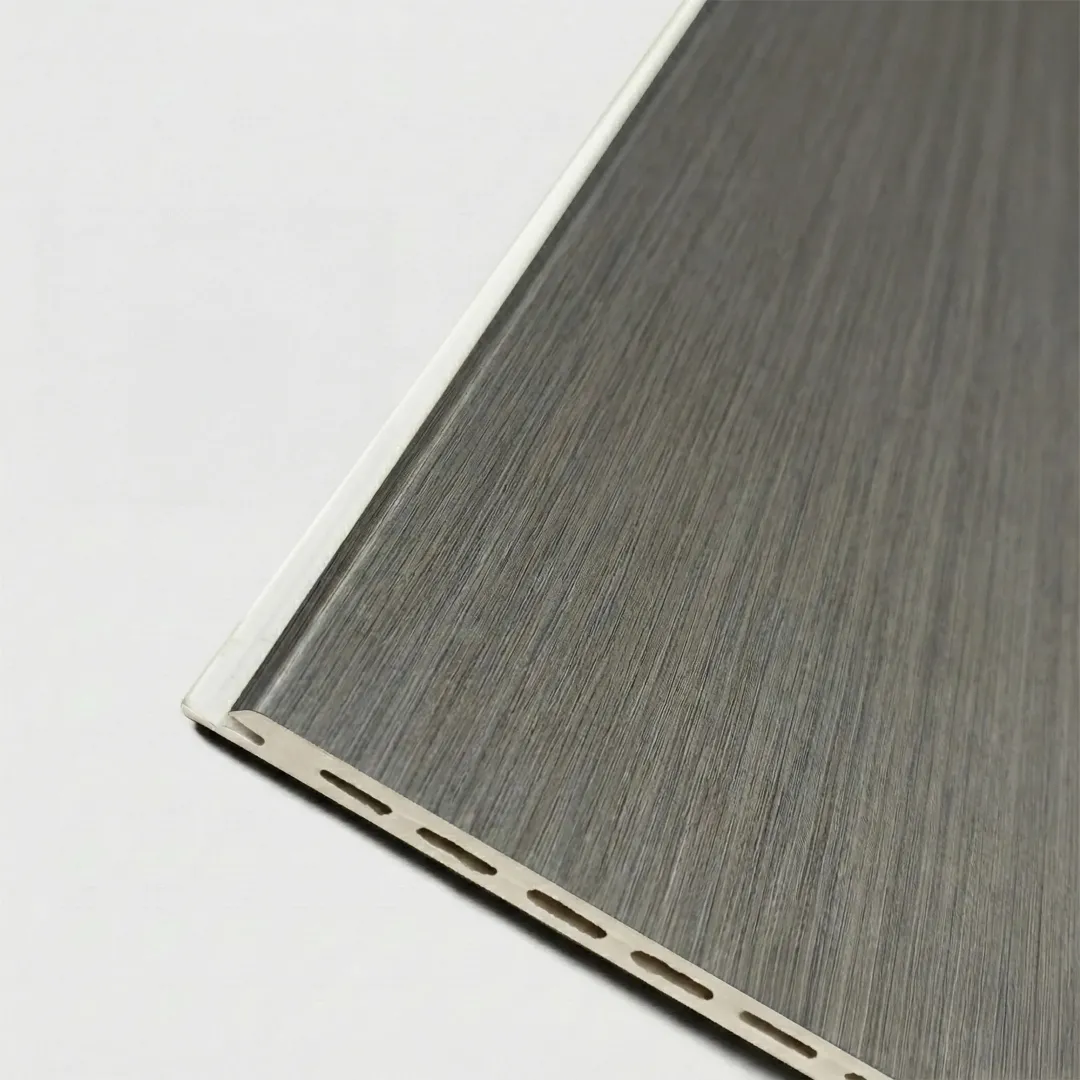 WPC Full Wall Set: 3D Wave & Flat Panels + 4 End Trims - Ash Grey - Image 9