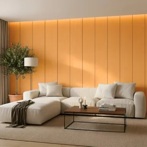 WPC FLAT Decorative Wall Panels 236×40cm (SET of 5) - Light Oak