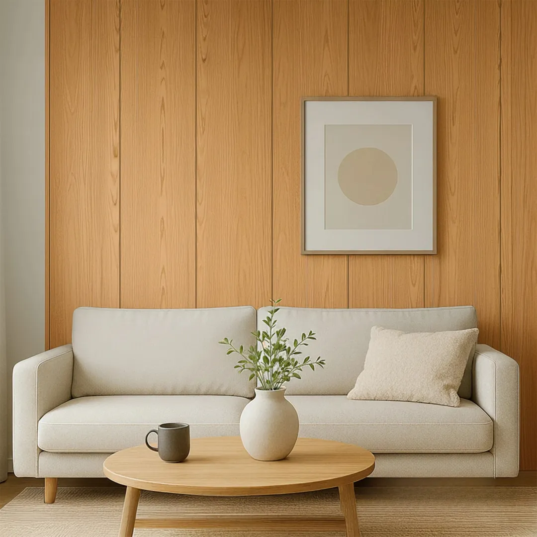 WPC Matching End Trims 235cm x 2cm x 2cm (SET of 4) - Light Oak - Image 3