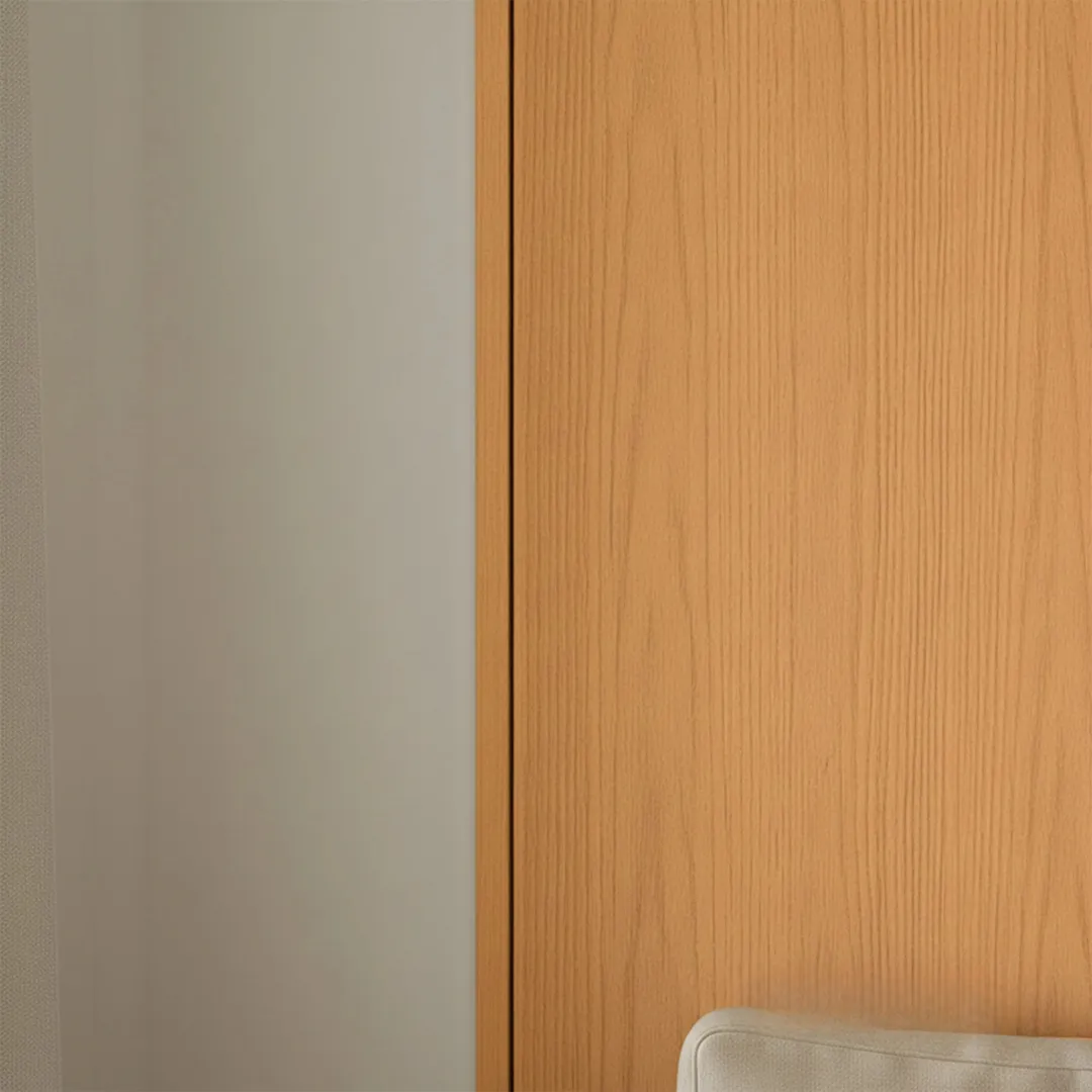 WPC Matching End Trims 235cm x 2cm x 2cm (SET of 4) - Light Oak - Image 2