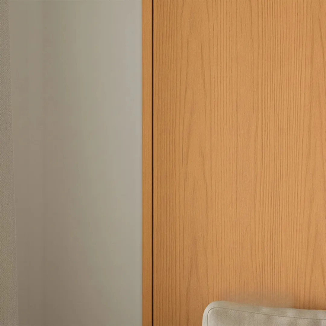 WPC FLAT Decorative Wall Panels 236×40cm (SET of 5) - Light Oak - Image 4