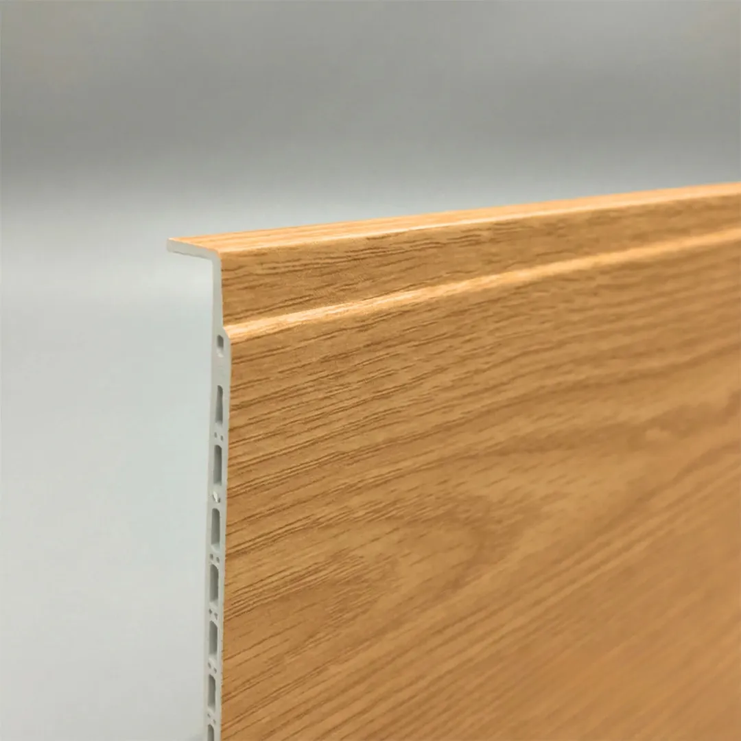 WPC Full Wall Set: 3D Wave & Flat Panels + 4 End Trims - Light Oak - Image 6