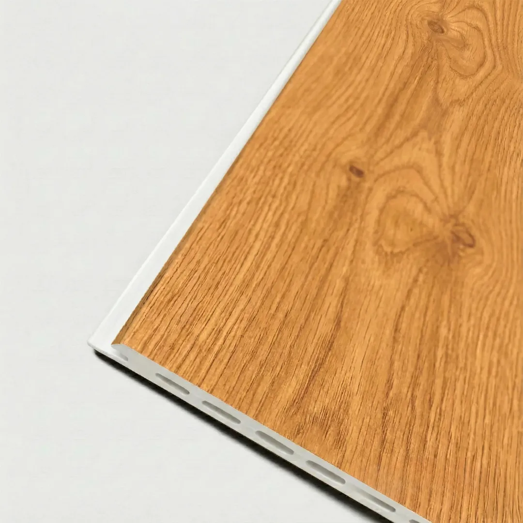 WPC FLAT Decorative Wall Panels 236×40cm (SET of 5) - Light Oak - Image 7