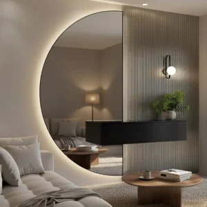 WPC 3D FLUTED Wall Panels 235×16cm (SET of 15) - Silver Metallic