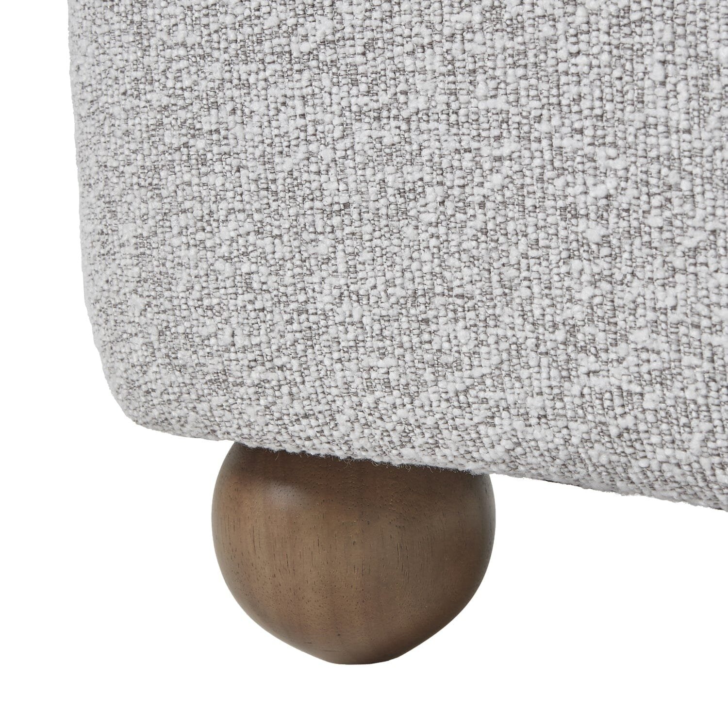 Addison Grey Boucle Textured Armchair