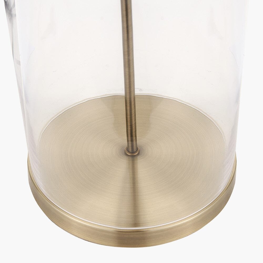 Adella Large Antique Brass & Gold Table Lamp