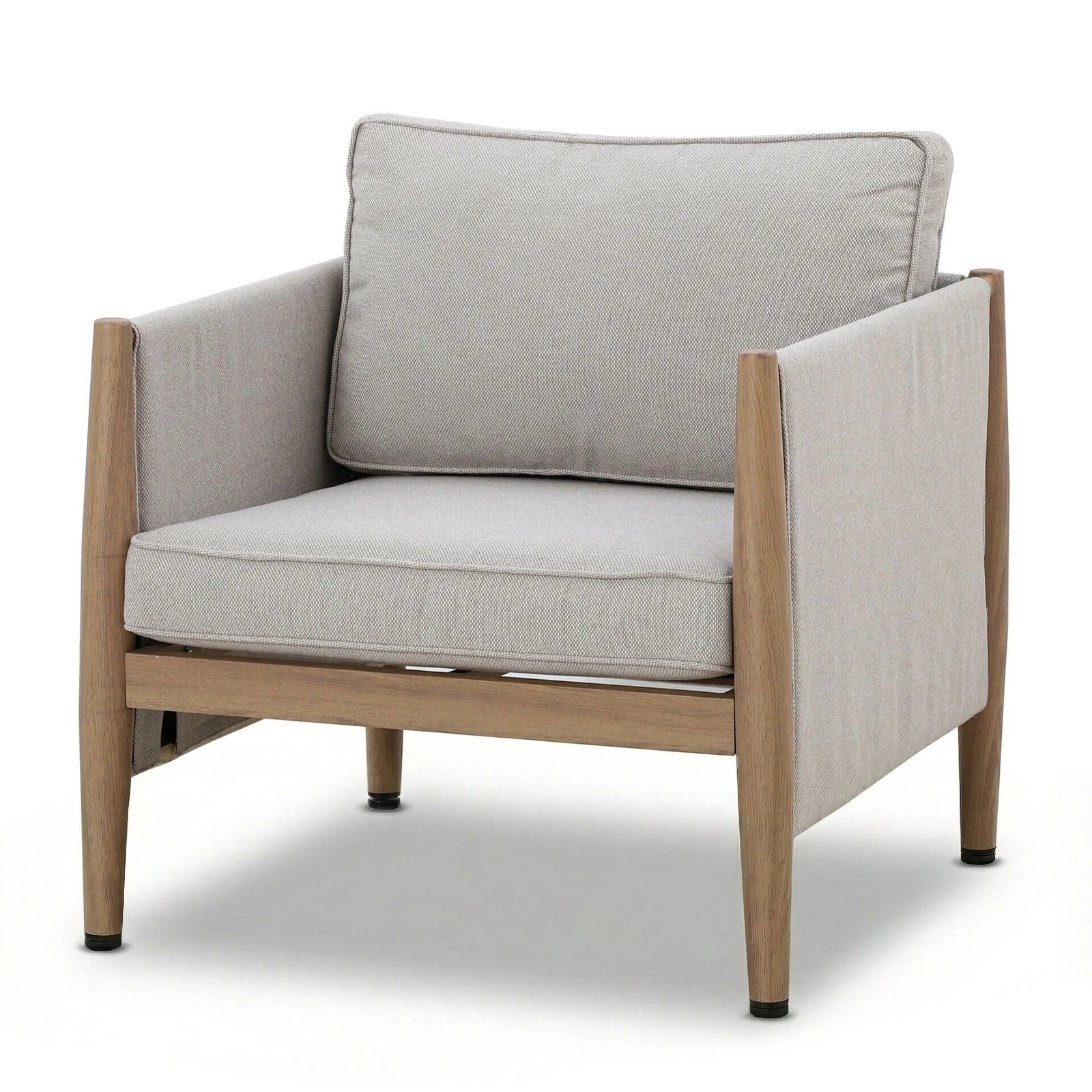 Adria Almond Upholstered Outdoor Lounge Set- Seats 5