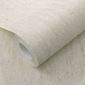 Altea Cream Linear Textured Wallpaper