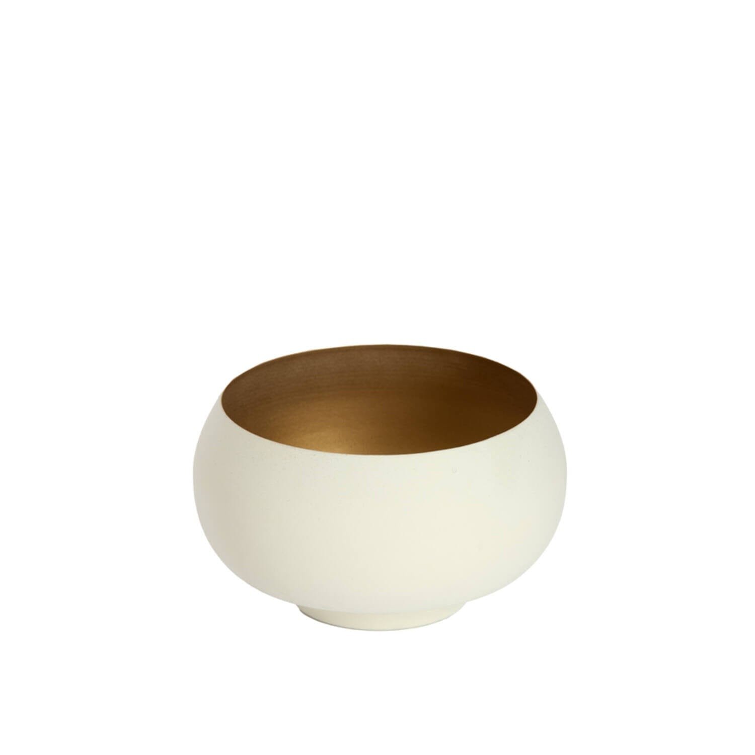 Annalise Cream & Gold Tealight Holder