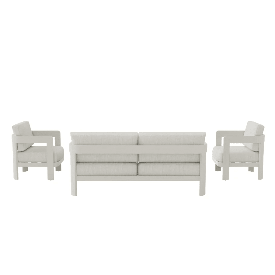 Ariel Cream 4 Seater Outdoor Sofa Set