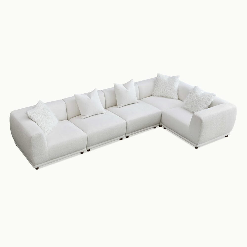 Arlo Polar Boucle Modular Sofa Range