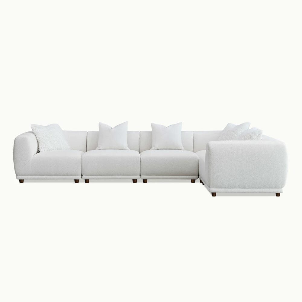 Arlo Polar Boucle Modular Sofa Range