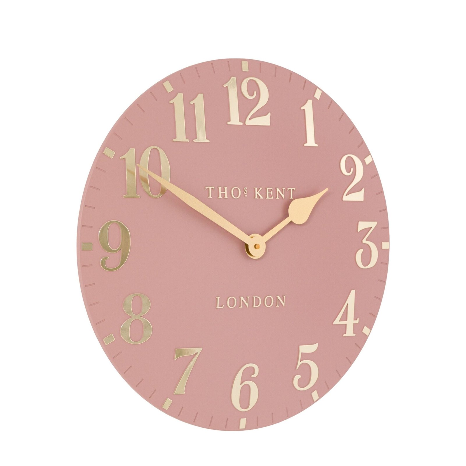 Arundel Pink & Gold Wall Clock