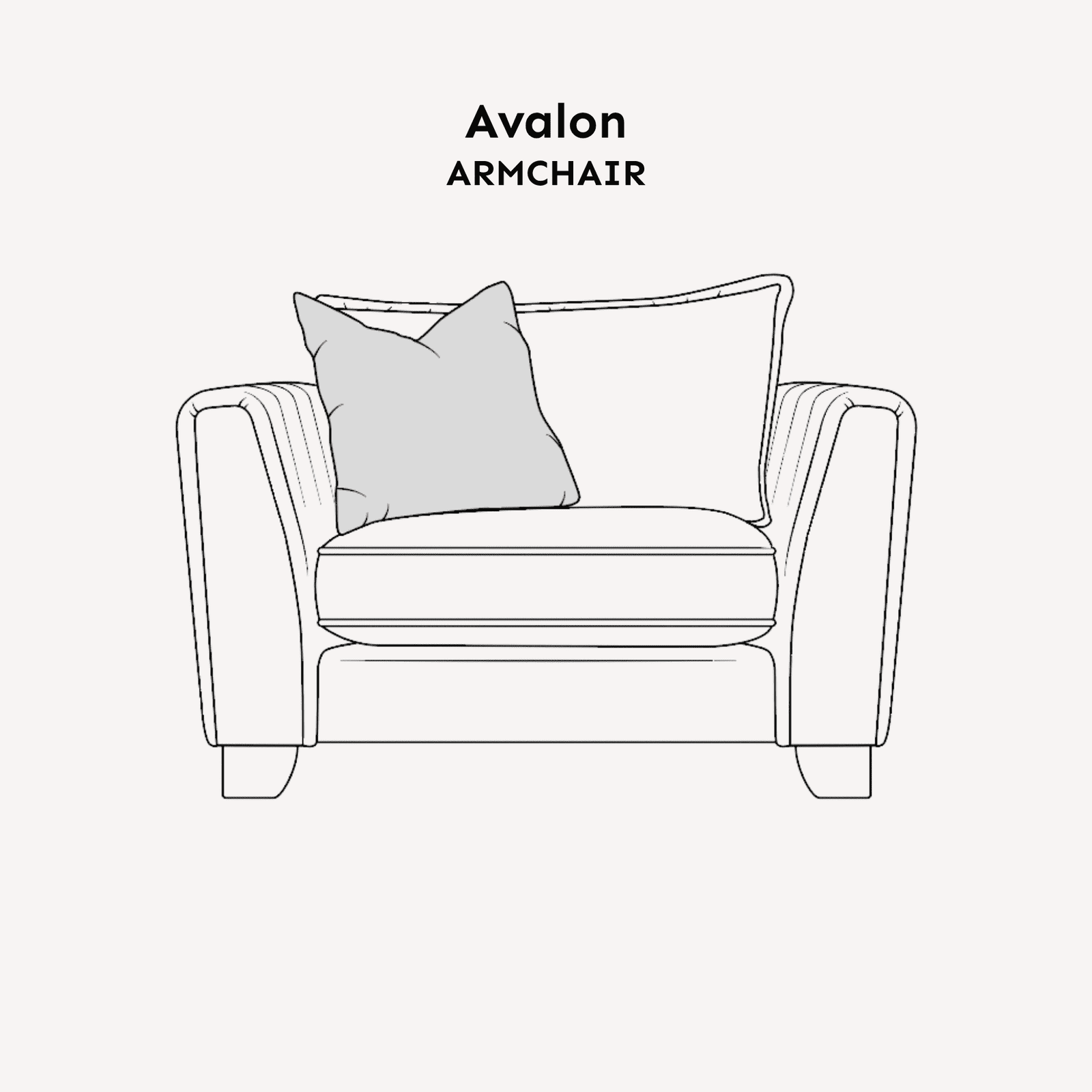 Avalon Charcoal Textured Velvet Sofa Range