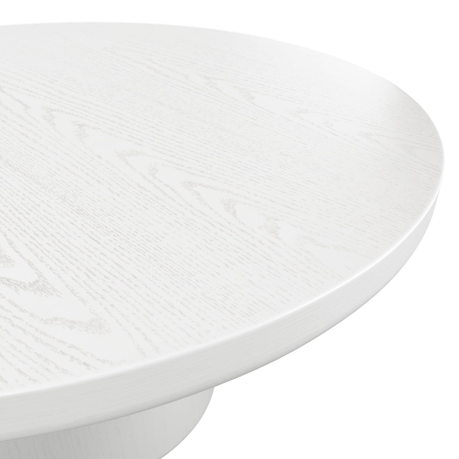 Azure White Round Coffee Table