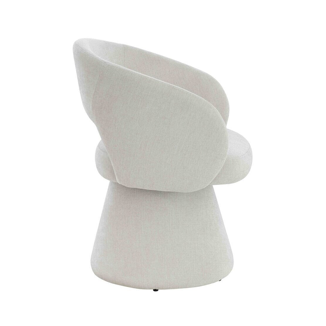 Belmon Cream Textured Fabric Dining Chair
