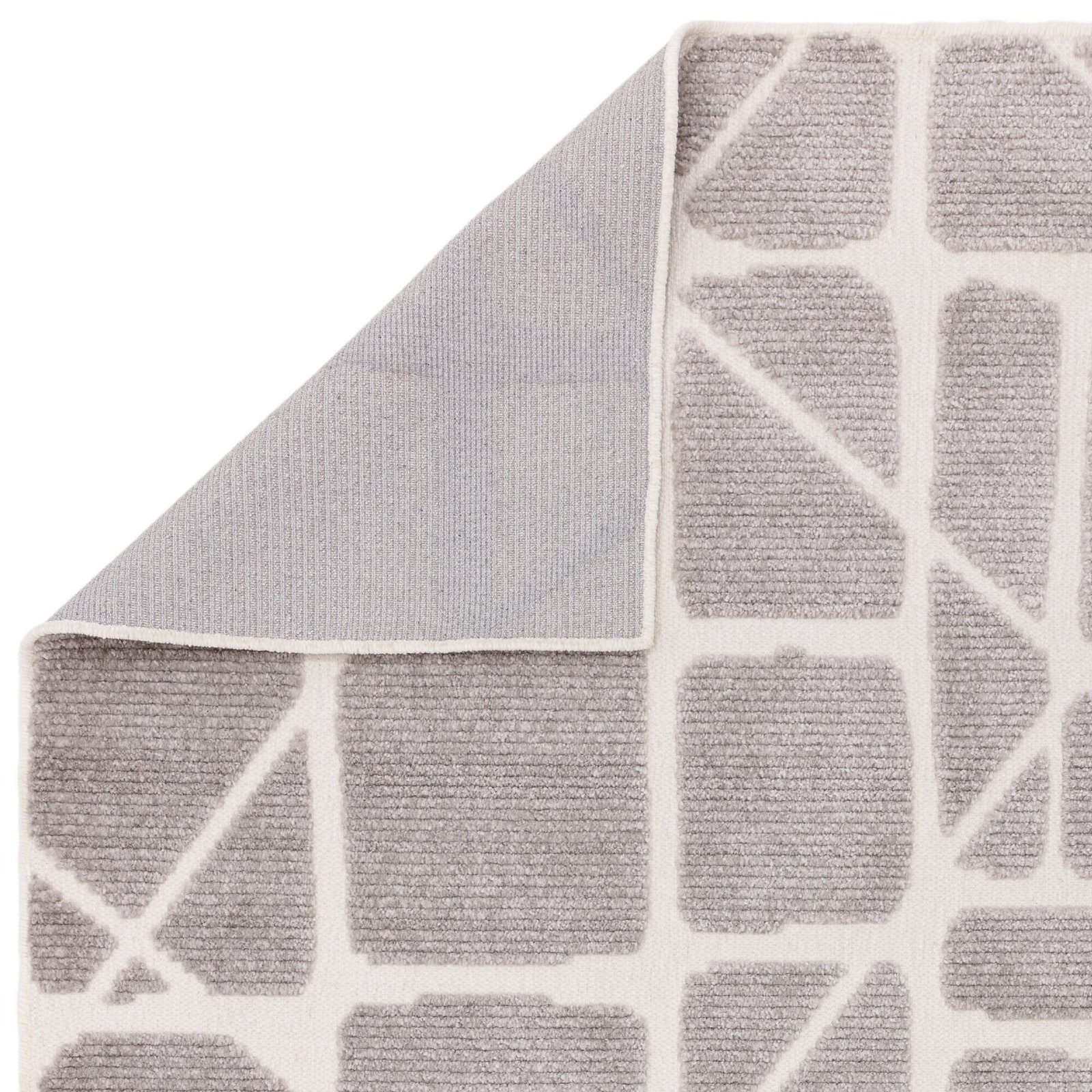 Braylin Grey & Cream Abstract Lines Rug