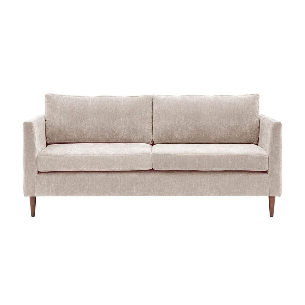 Camley Cream Textured 3 Seater Sofa