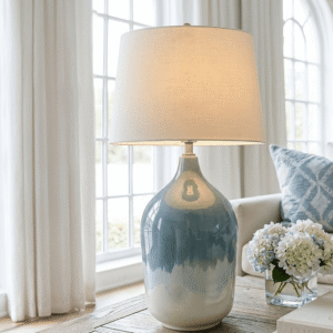 Chantal Blue Ombre Table Lamp
