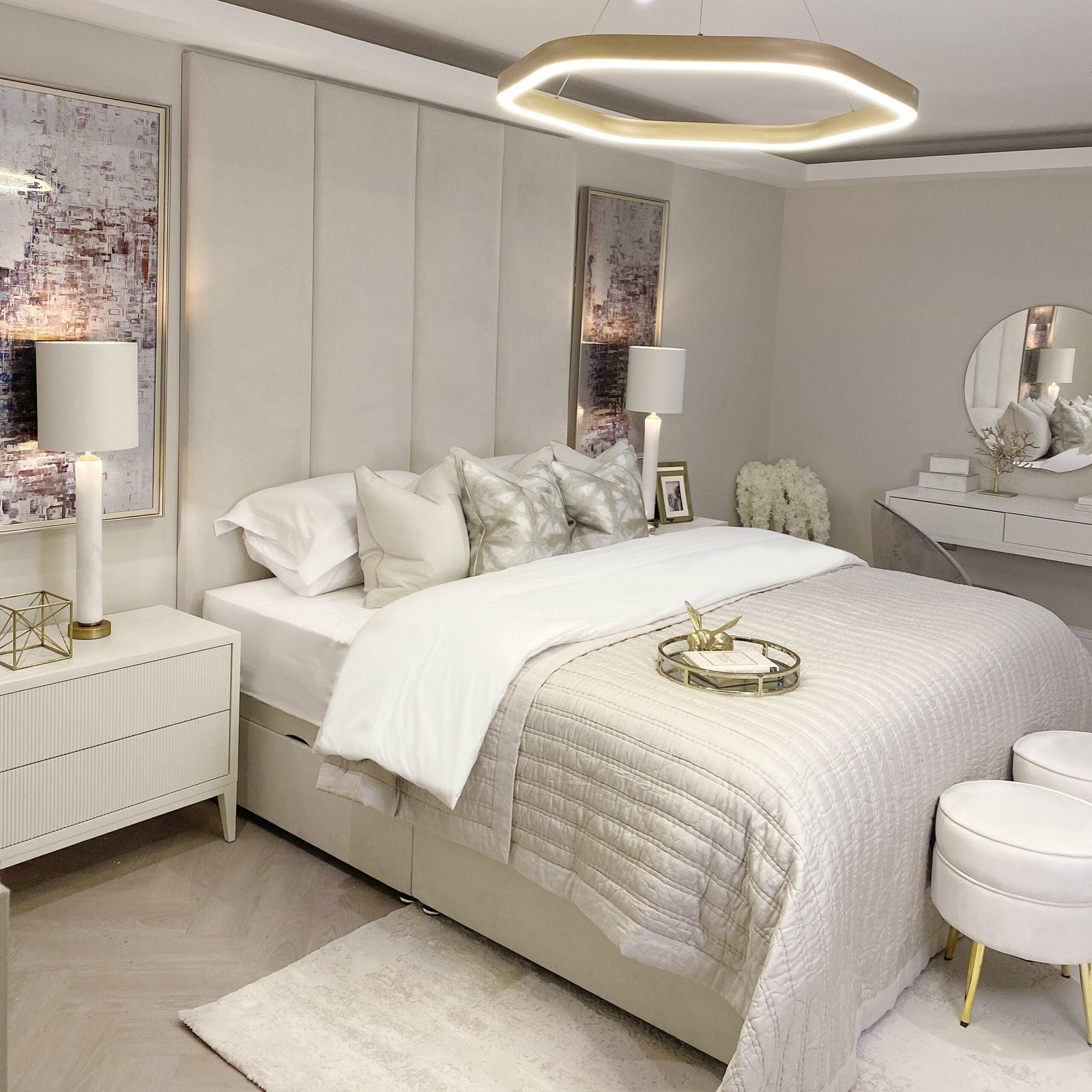 Dimitri Marble & Gold Table Lamp