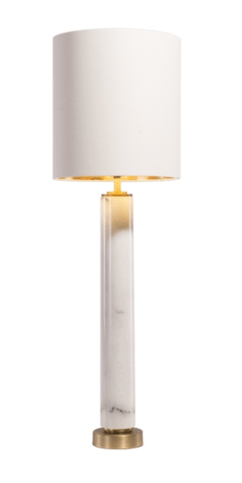 Dimitri Marble & Gold Table Lamp