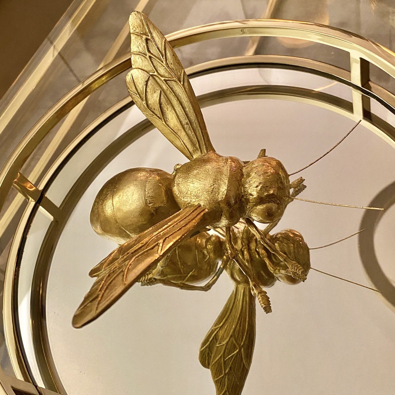Decorative Gold Bee Ornament
