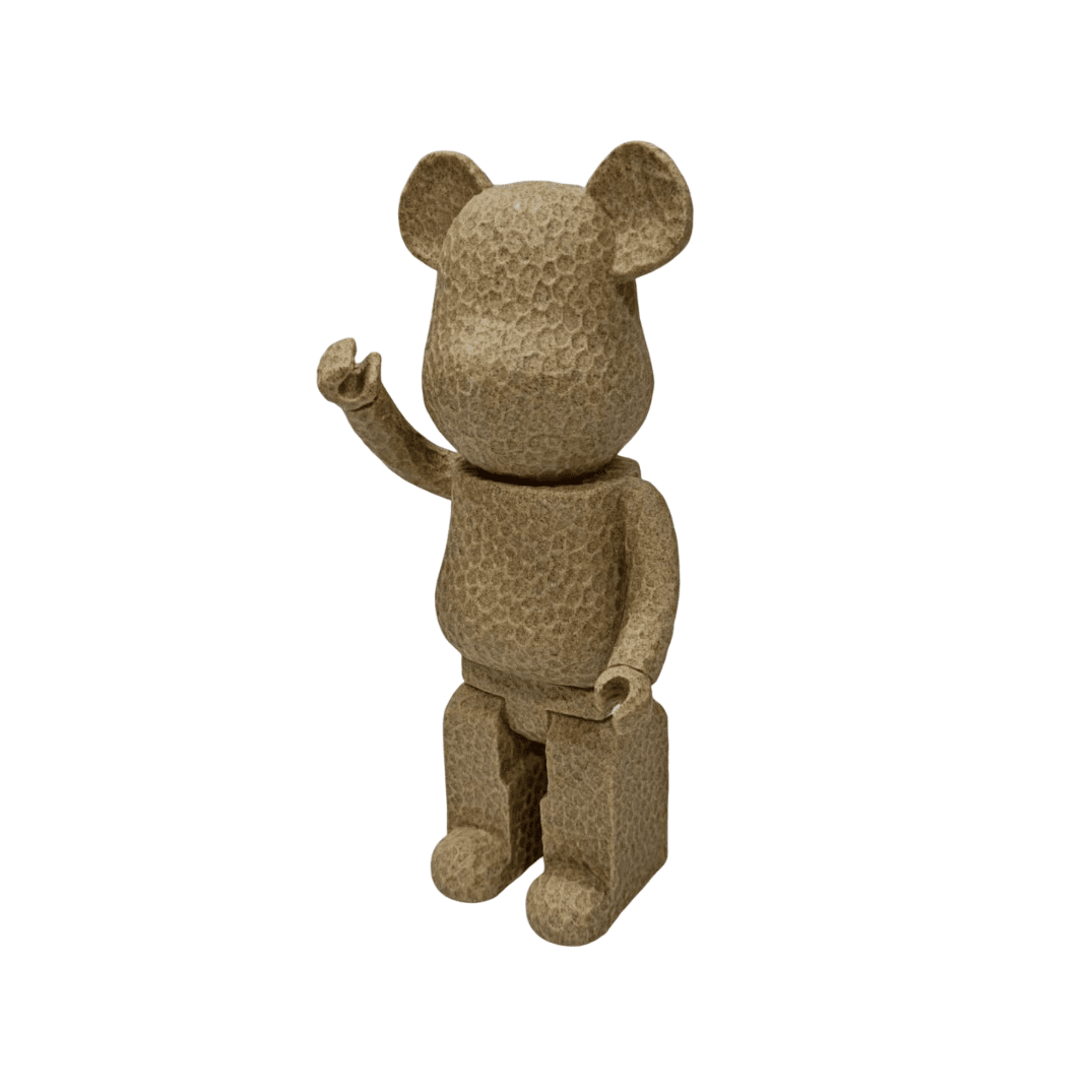 Decorative Stone Effect Standing Bear Ornament