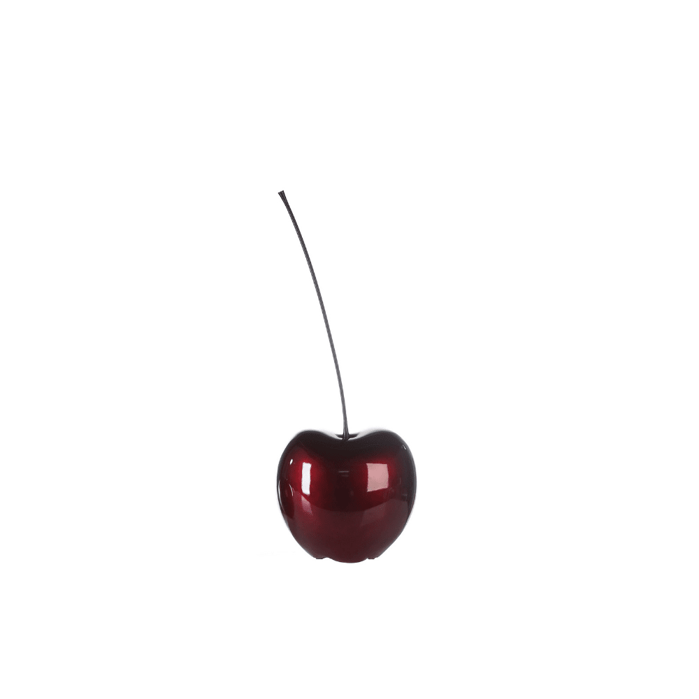 Deep Red Statement Cherry Ornament