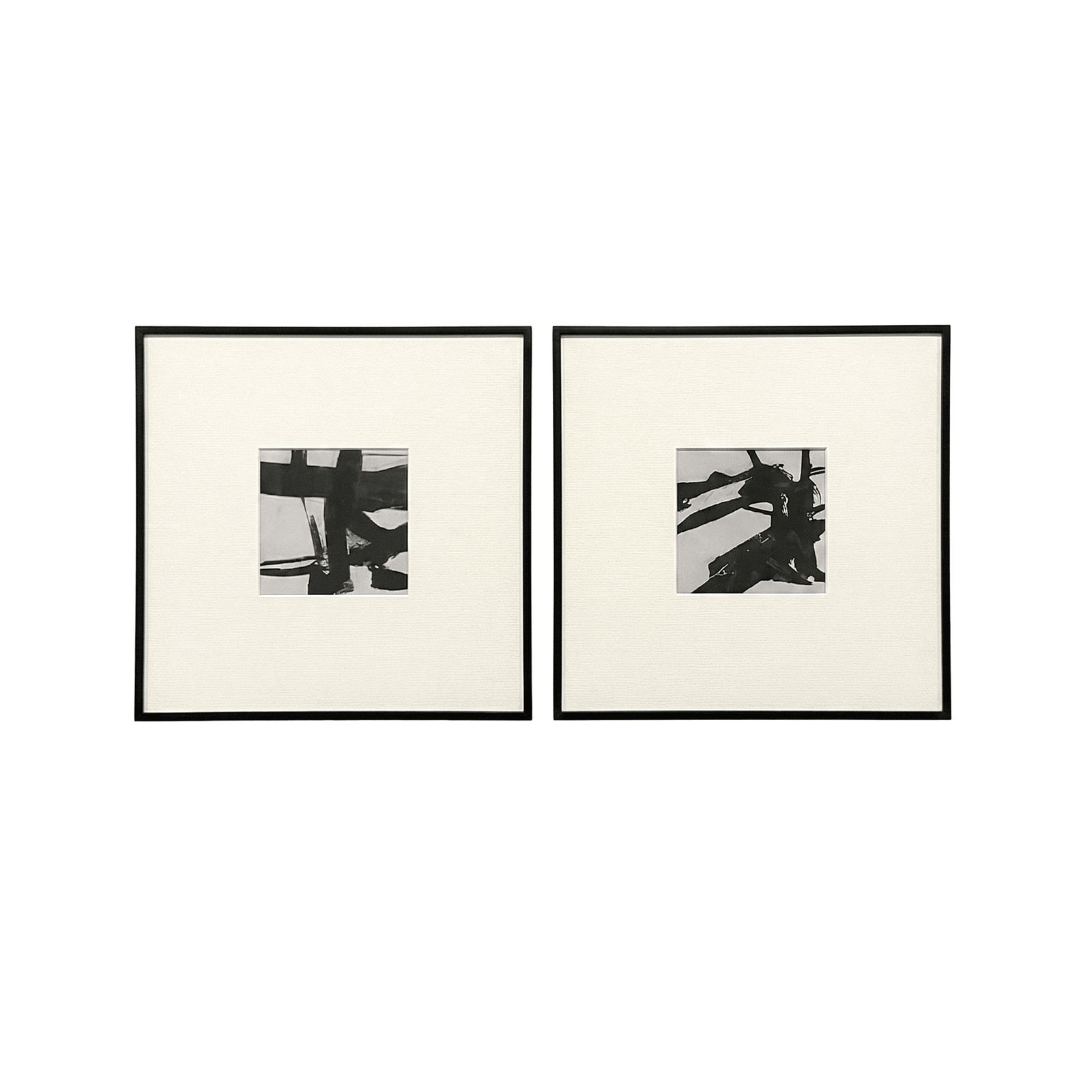 Deluxe Monochrome Wall Art - Set of 2