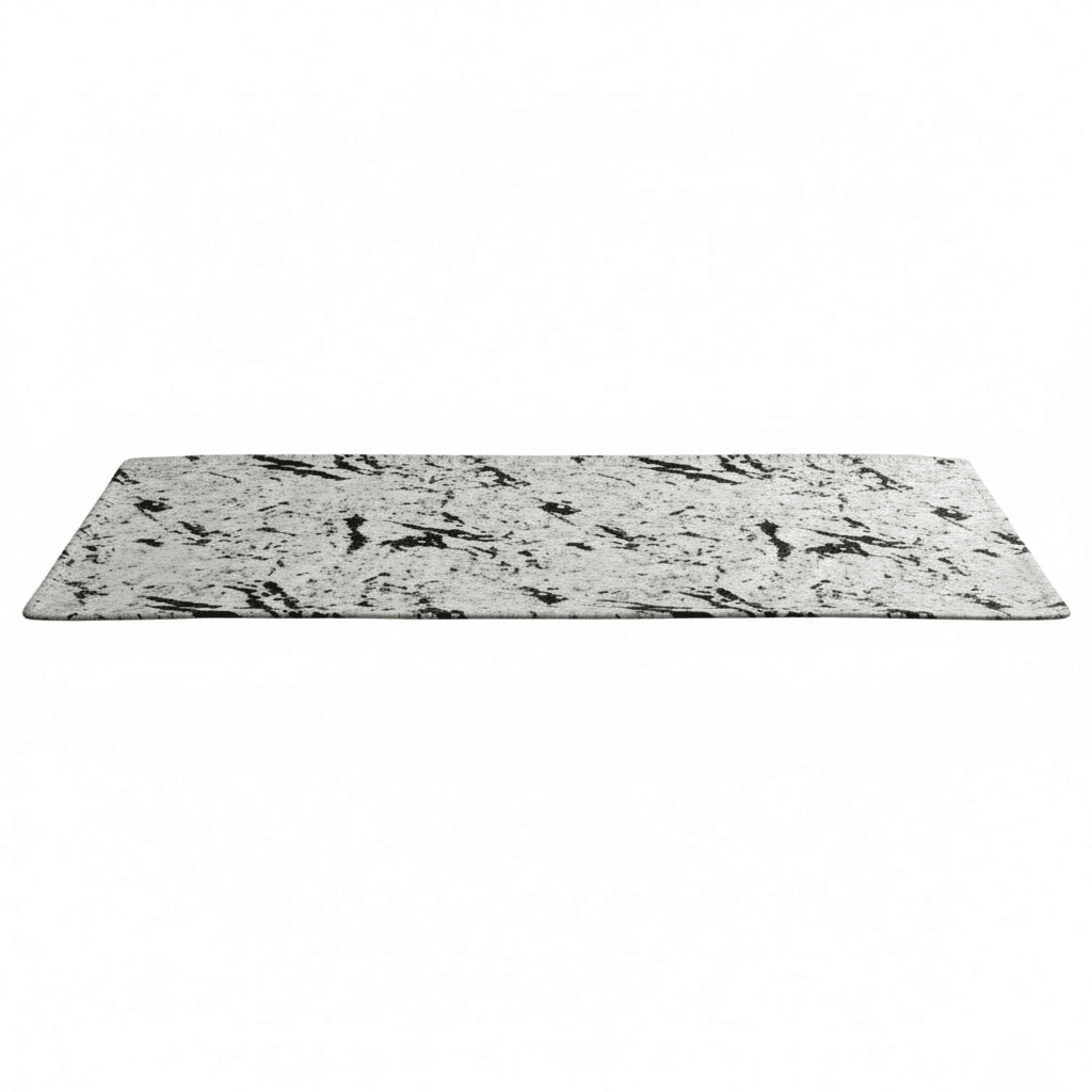 Dionne Cream & Black Abstract Print Bed Runner