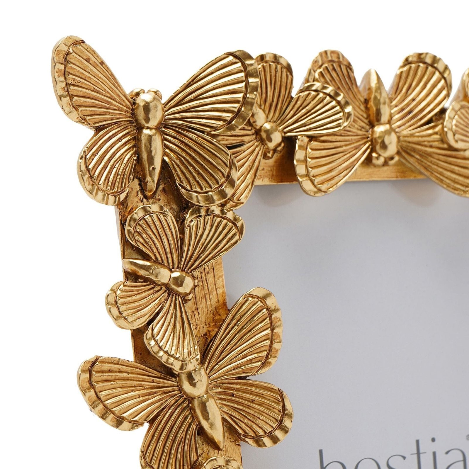 Elysia Gold 3D Butterfly Photo Frame- 4x6"
