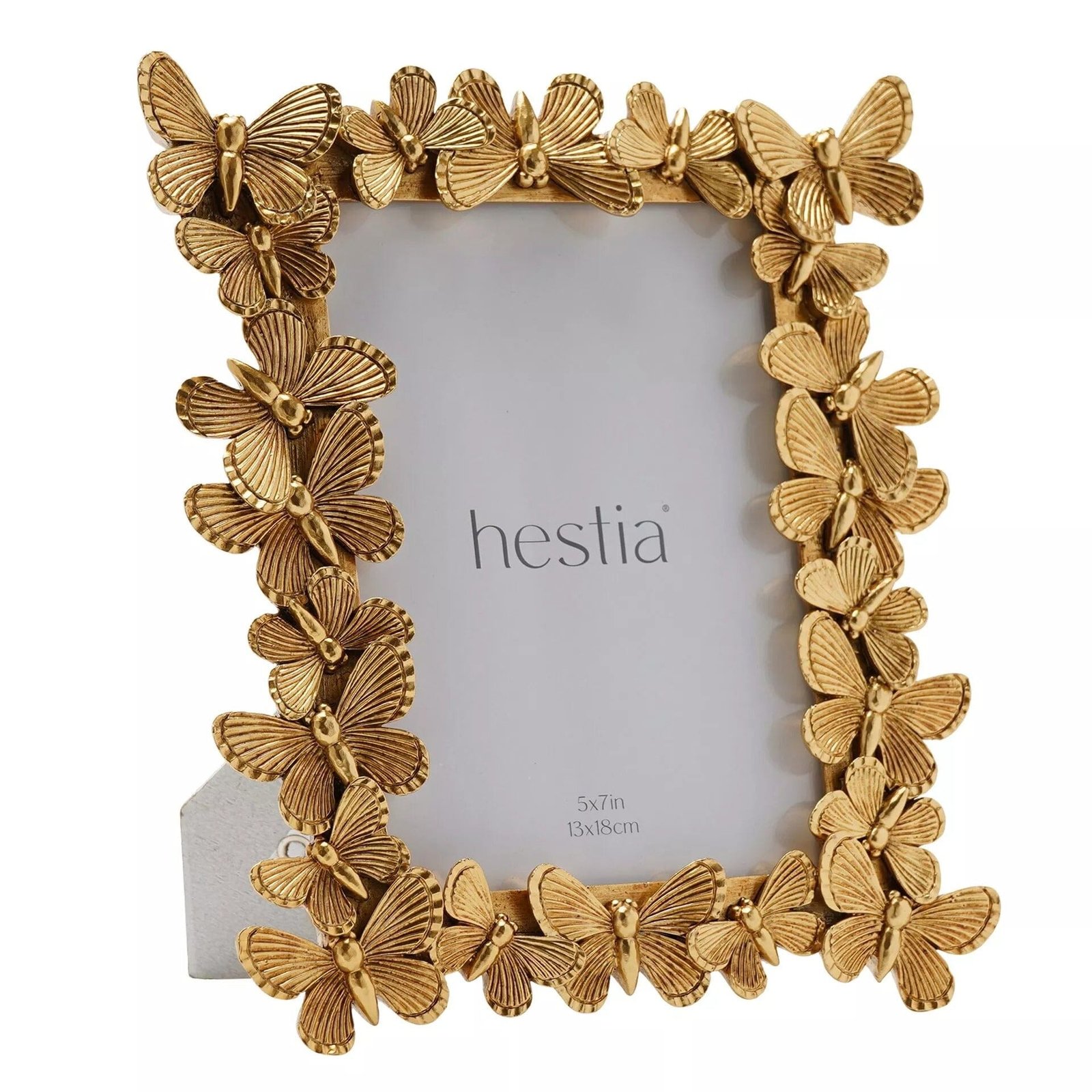 Elysia Gold 3D Butterfly Photo Frame- 5x7"