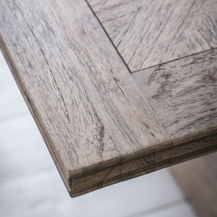 Elysium Natural Wood Extending Rectangular Dining Table