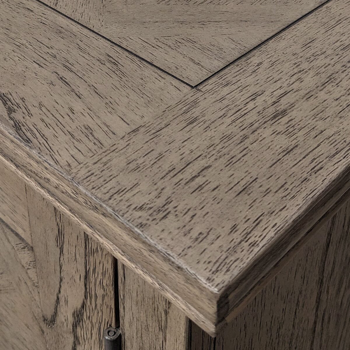 Elysium Natural Wood 1 Drawer Bedside Table